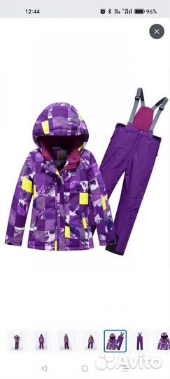 Зимний костюм для девочки 152р-р