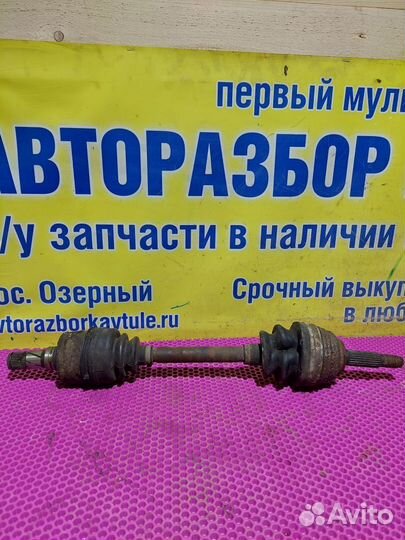 Привод передний левый Chevrolet Lanos