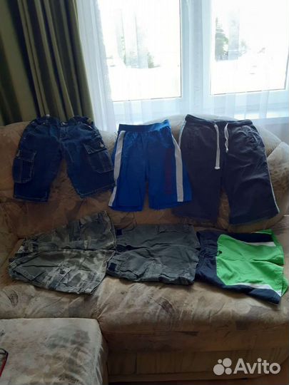 Толстовки, ветровка, поло, штаны, шорты на 134-140