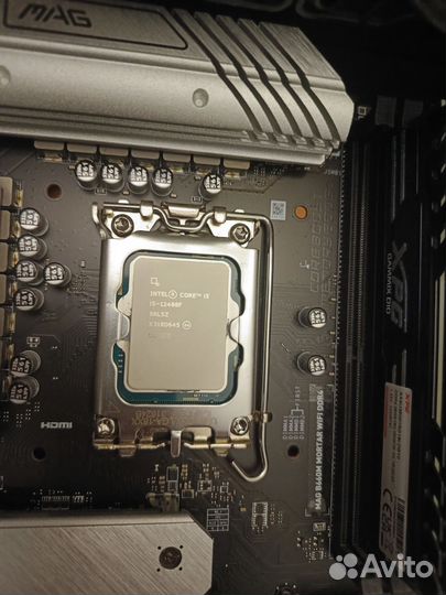 Процессор intel core i5 12400f комплект