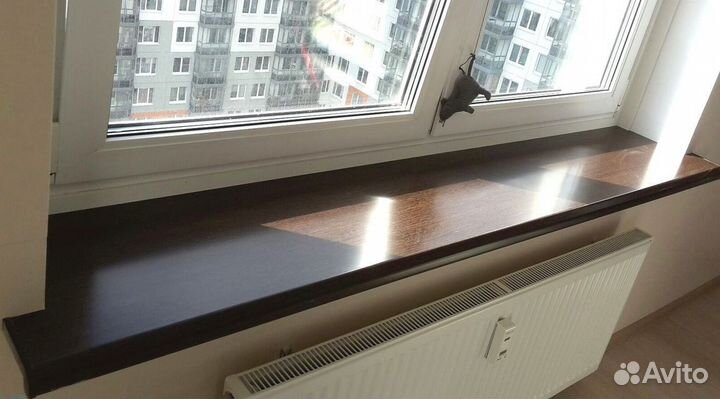 Подоконники цветные