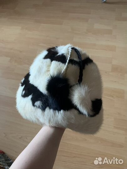 Шапка норковая женская