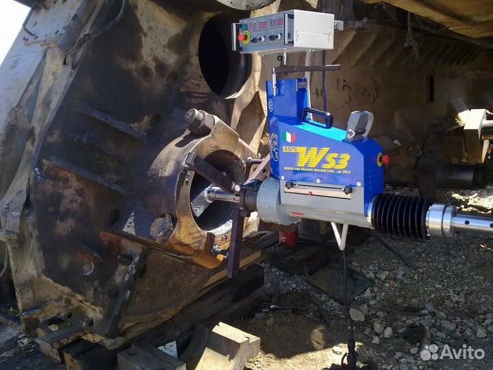 Восстановление отверстий на выезде расточка