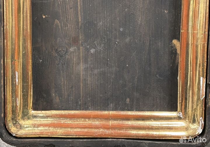 Старинный Киот №589 под икону 22,7 х 18,3 см