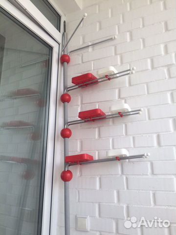 Угловая полка для ванной