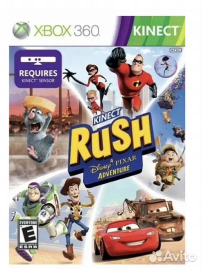 Kinect Rush на xbox 360