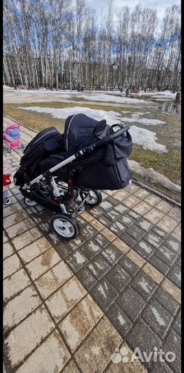 Коляска для двойни, коляска для погодок