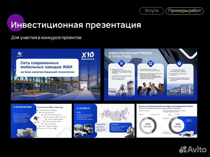 Презентации на заказ