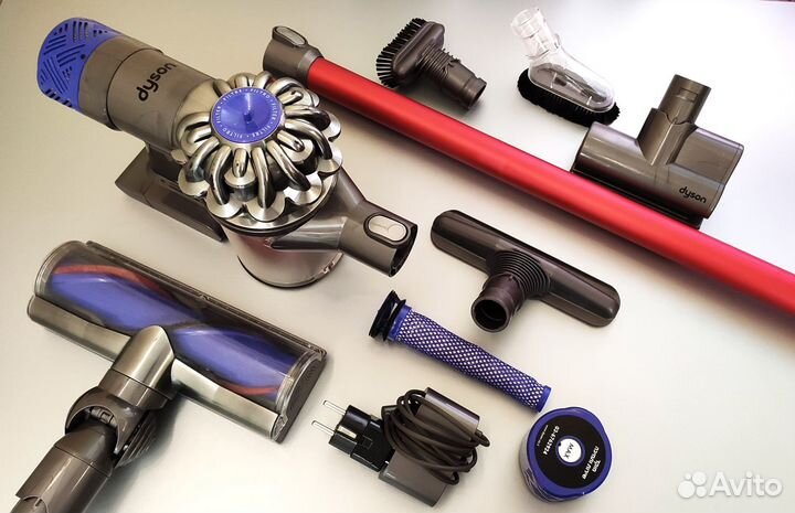 Пылесос Dyson V6 - Аккумулятор - 24 мин