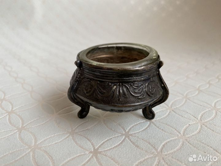 Солонка мельхиор СССР