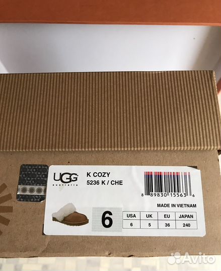 Тапки женские ugg 36р