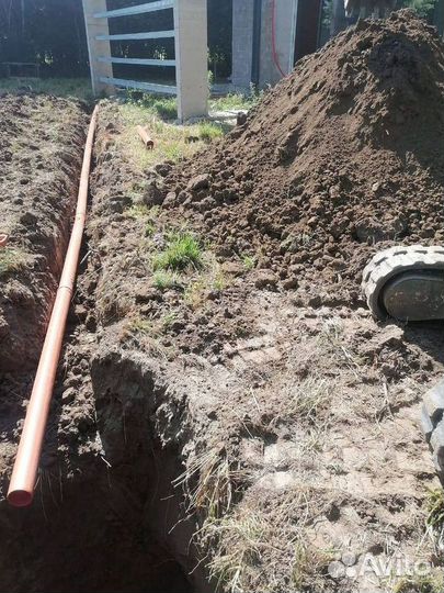 Установка канализации септик под ключ