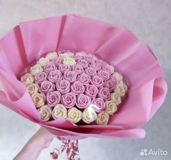 Букет шоколадных роз