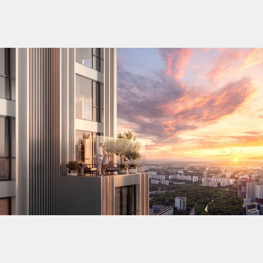 2-к. квартира, 47,7 м², 29/59 эт.