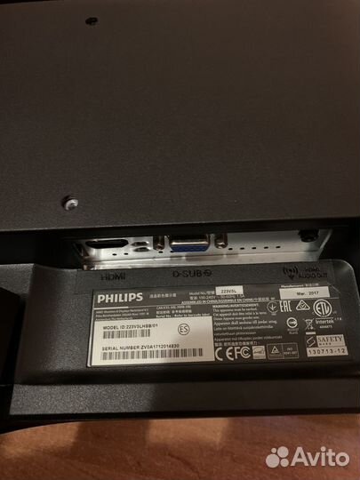 Монитор Philips 21,5