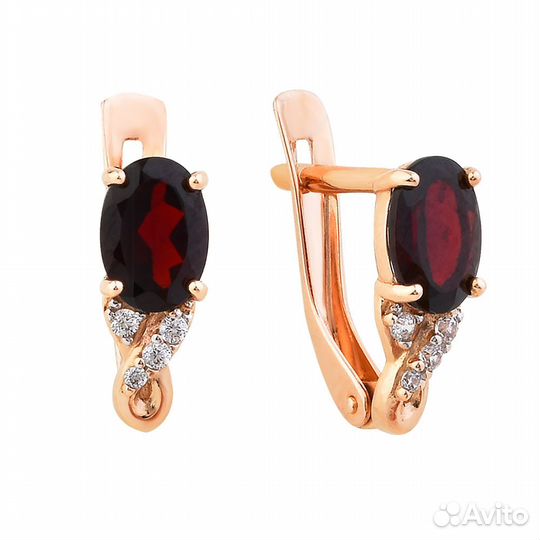 Серьги золотые