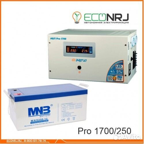 Энергия PRO-1700 + Аккумуляторная батарея MNB MNG2