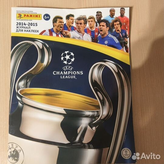 Журнал для наклеек Panini