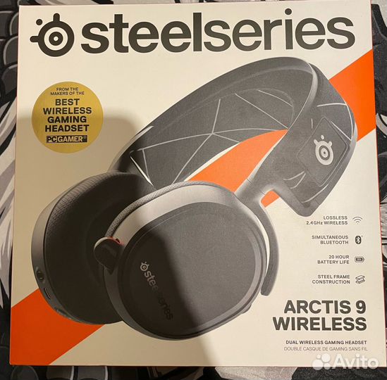 Игровые беспроводные наушники SteelSeries Arctis 9