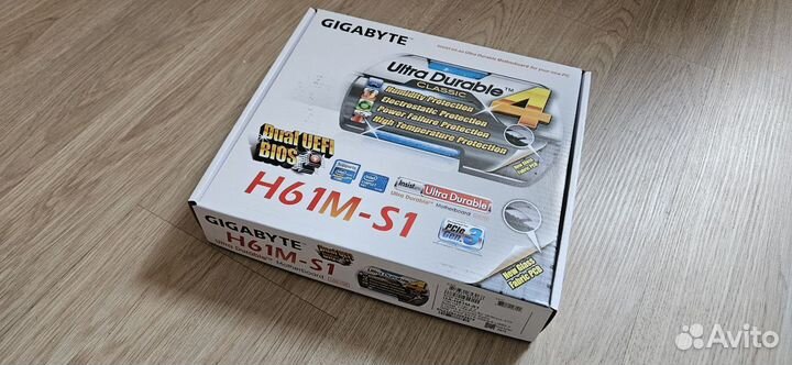 Материнская плата gigabyte GA-H61M-S1 LGA1155
