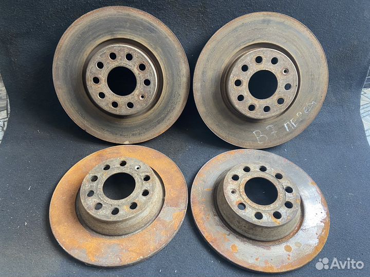 Комплект тормозных дисков Volkswagen passat b7