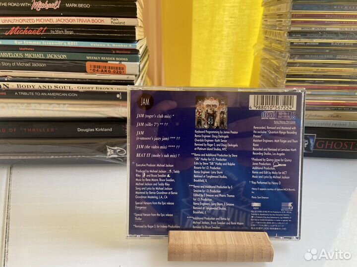Michael Jackson Майкл Джексон Jam редкий сд диск