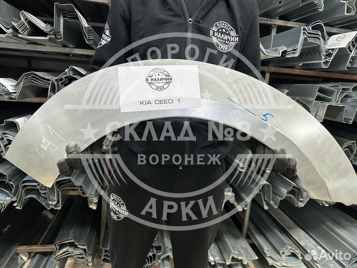 Кузовная арка Kia Ceed 1