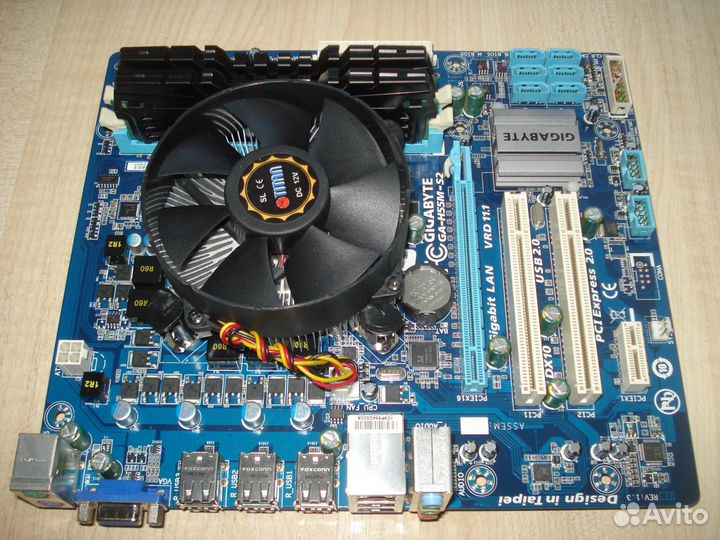 Комплект на i5-650, 8 Гб DDR3 (s-1156)