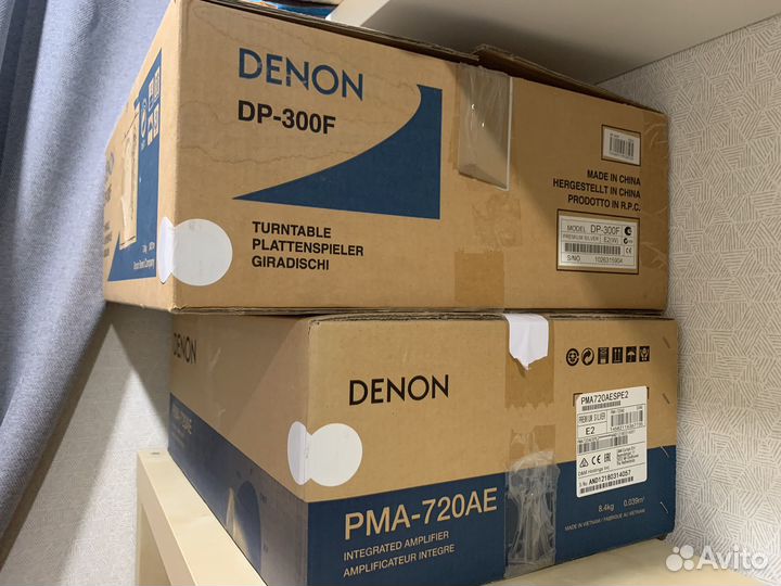 Проигрыватель винила denon DP 300F