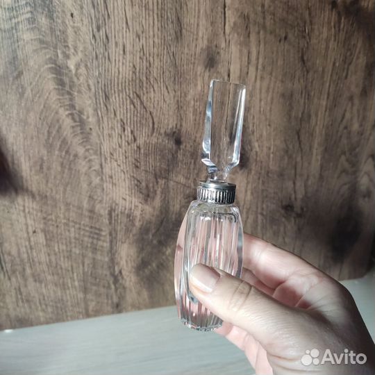 Флакон духов хрусталь Atlantis серебро