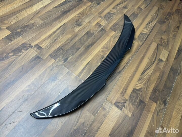 Спойлер для BMW F30 PSM стиль сухой карбон