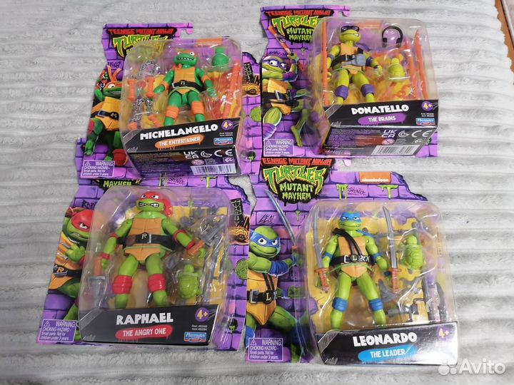 Фигурки Черепашки Ниндзя