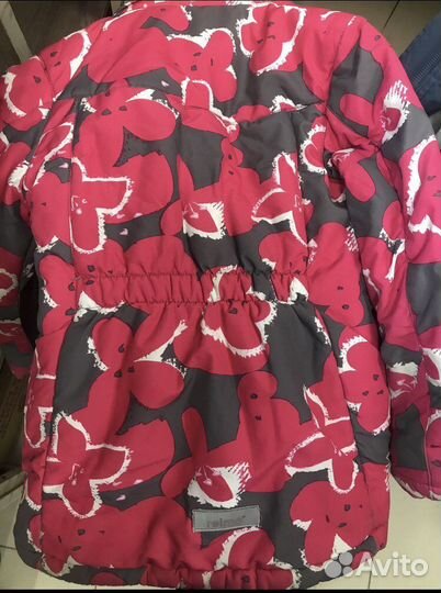 Детский зимний костюм на девочку 122