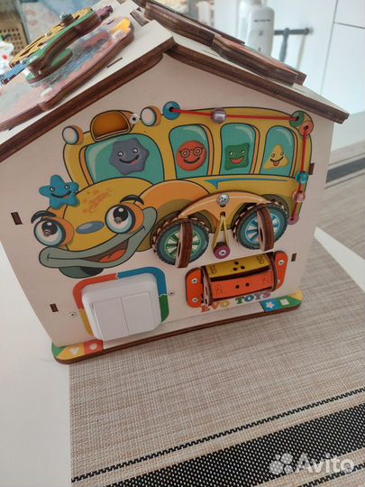 Домик сортер evo toys