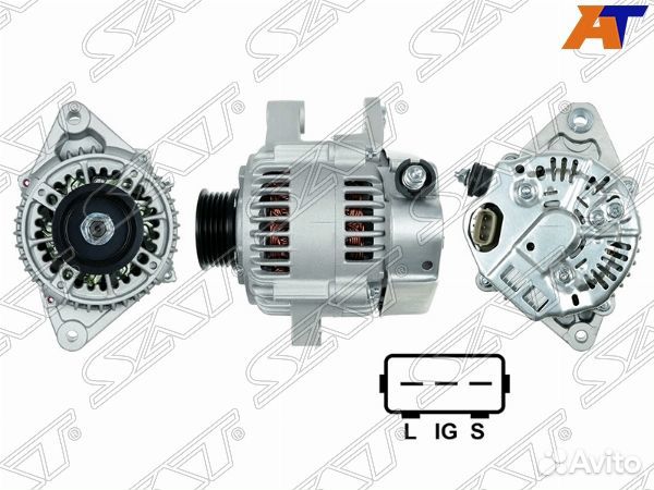 Генератор toyota platz