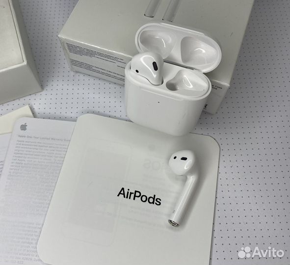 AirPods 2 (Premium) Новые + Доставка