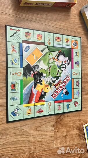 Монополия junior hasbro