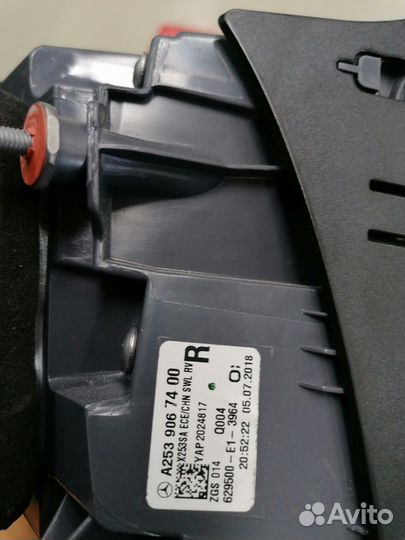 Фонарь правый внешний Меrсеdеs glс Х253 (2015-2019