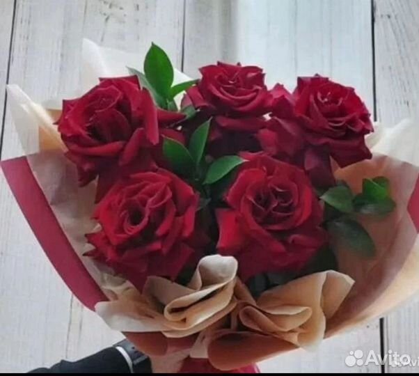 Французские розы Букет Доставка Самовывоз