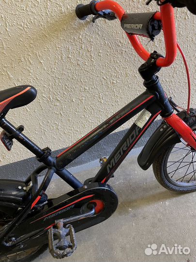 Детский велосипед merida 16