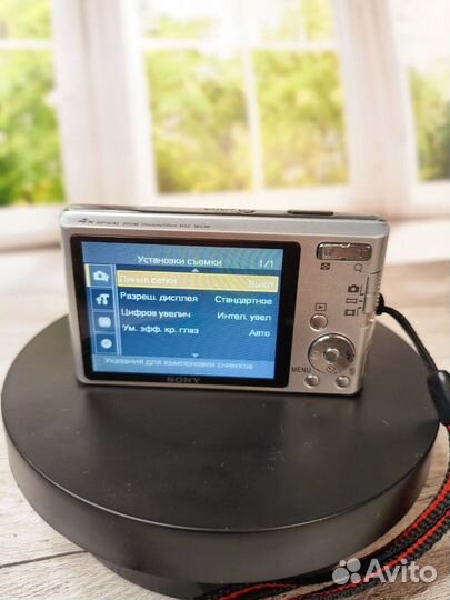 Цифровой фотоаппарат Y2K Sony cyber shot dsc-w530