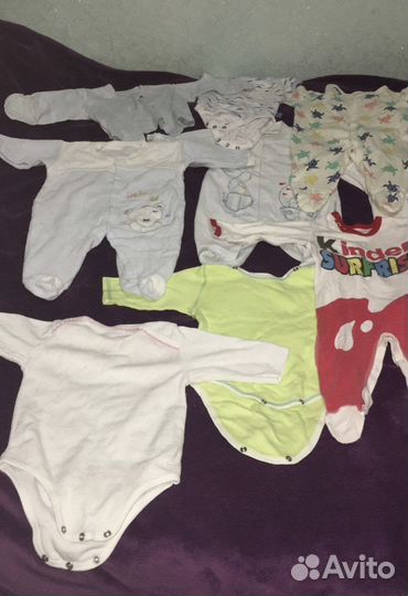 Детская одежда для девочек пакетом