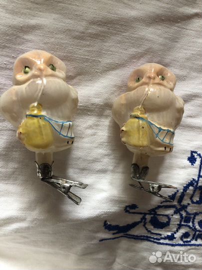 Елочные игрушки СССР