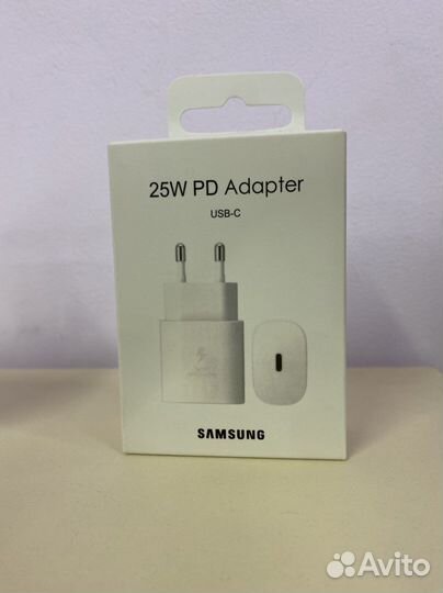 Samsung 25w original белый