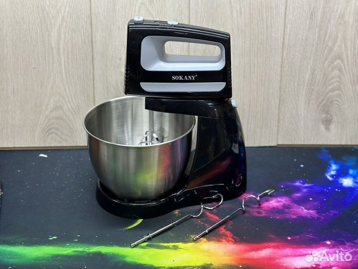 Sokany Миксер стационарный ручной с чашей