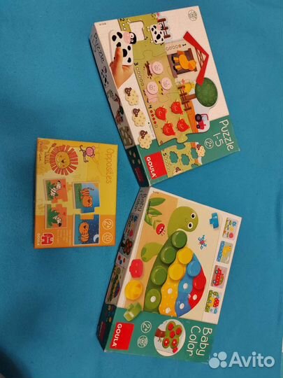 Развивающие игрушки для детей 2+Goula
