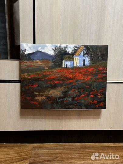 Картина маслом на холсте пейзаж