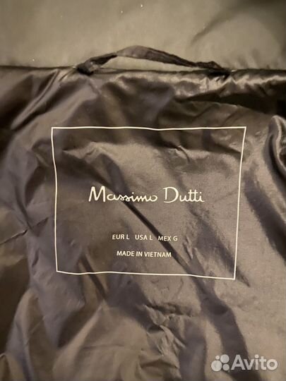 Пуховик Massimo dutti женский L