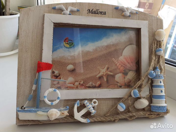 Ваза Гжель, 2е Рамки д/фото Maiiorka от