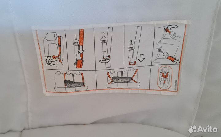 Люлюка peg perego + ремни безопасности